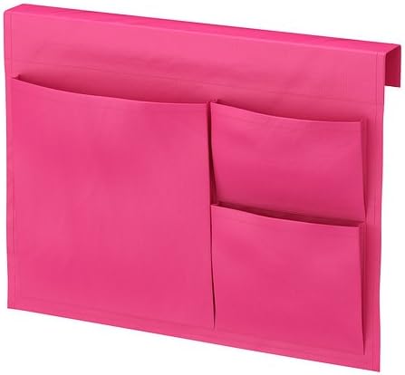 STICKAT Bed Pocket, Pink, Size 39x30 cm, Clever storage solution that you can hang on our childrenโs beds.