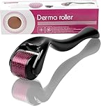 Derma Roller for Face and Skin Care, 540 Needles Skin Care Facial Needle Face Roller, Beard Roller for Beard Growth, Hair Growth Roller, Face Derma Roller for Women Home Use (Needle size 1.0mm)