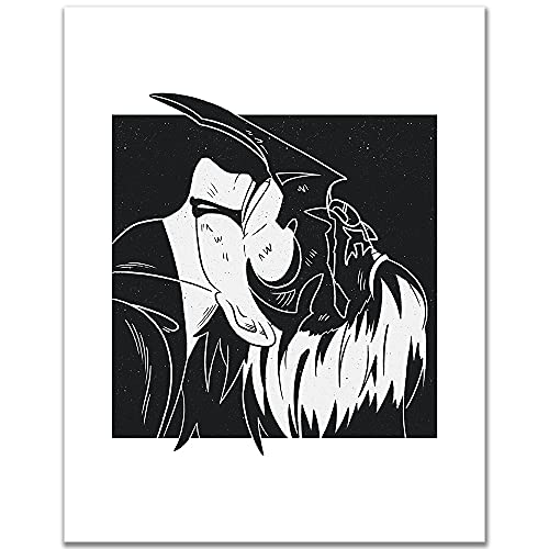 8x10 Tokyo Ghoul Poster/Tokyo Ghoul Manga/Ken Kaneki/Ken Kaneki Mask/Anime Poster/Movie Poster/Home Wall Decor/Living Room Decor/Aesthetic Room Decor/Bedroom Decor/Wall Hanging