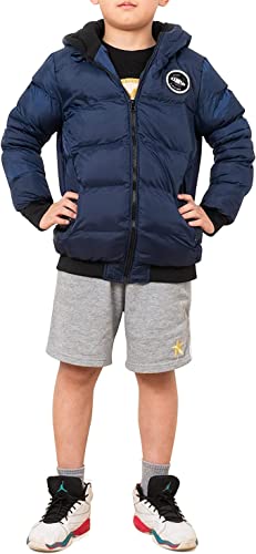 Snow Dreams Boys Winter Coat Waterproof Puffer Fall Jacket Hooded Warm For Kids Outerwear Parka Navy Size 10 12 #TOP2
