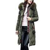 StarTreene Damen Winter Warm Dicke Daunenjacken Gesteppte Puffer Jacke Oberbekleidung mit...