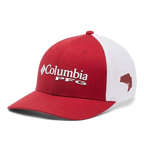 Image of Columbia Unisex Adult PFG Logo Mesh Ball Cap