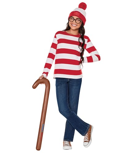 Disfraz completo infantil de Waldo Where's Waldo miniatura 3