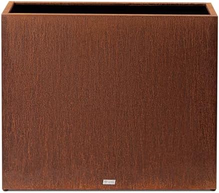 Large Corten Steel Planter Box Outdoor, 30