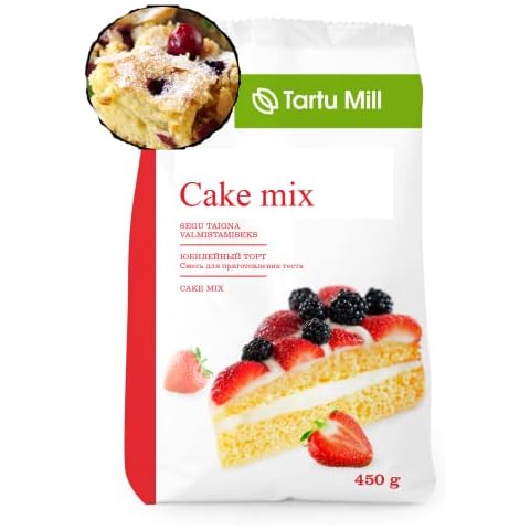 Jubilee Cake Mix | 450g | Just add Water | Tartu Mill Cover
