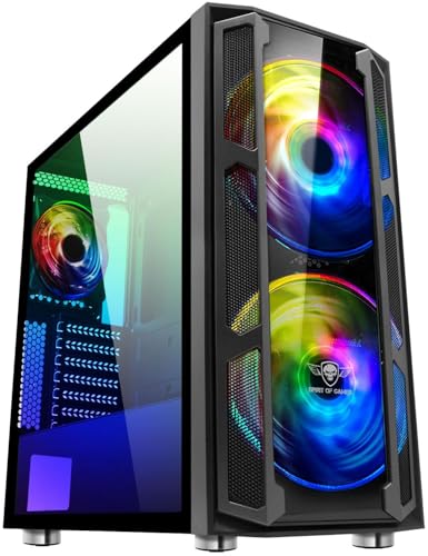 Boitier ATX mATX Spirit Of Gamer GHOST 5 espace intérieur maximal contre surchauffe