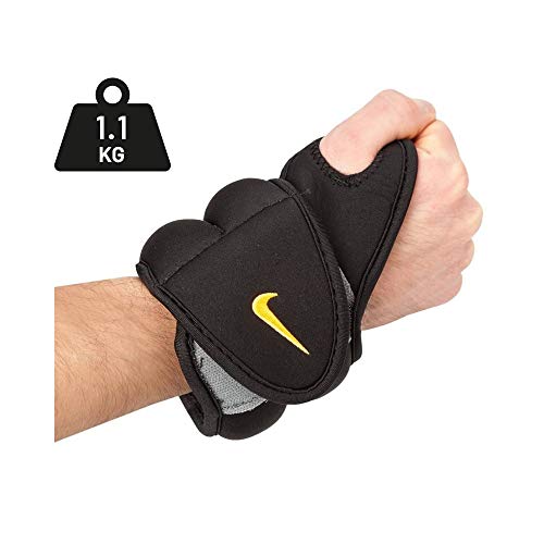 Nike Poids Poignets 1.1KG Sport Noir pour vos séances de marche active