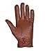 Men's Dress Leather Gloves (Large, Cognac)