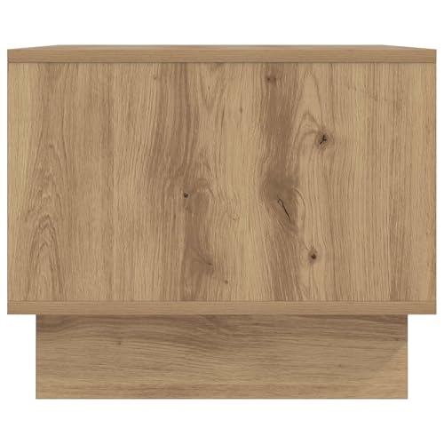 Table basse rectangulaire 90x50x40 cm résolvant le manque de rangement