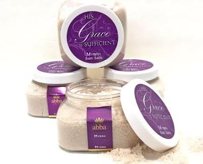 ABBA OIL MYRRH BATH SALTS – 8oz Jar – ABBA JERUSALEM : Enjoy the therapeutic properties of Dead Sea Salt from Israel. Give yourself a luxurious fabulously fragrant bath experience with ABBA BATH SALTS ABBA OIL MYRRH BATH SALTS – 8oz Jar – ABBA JERUSALEM : Enjoy the therapeutic properties of Dead Sea Salt from Israel. Give yourself a luxurious fabulously fragrant bath experience with ABBA BATH SALTS