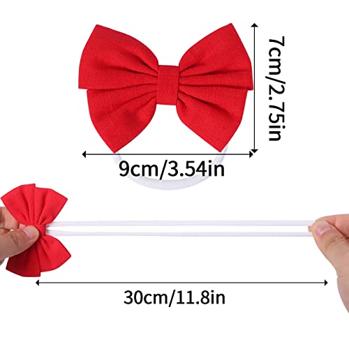 12 PCS Baby Headbands Elastics Hairbands Girls Headbands with Bows Infant Toddler Headwrap Stretchy Hair Bows Hair Accessories for Newborn Infant Toddler Child Hair Accessories2