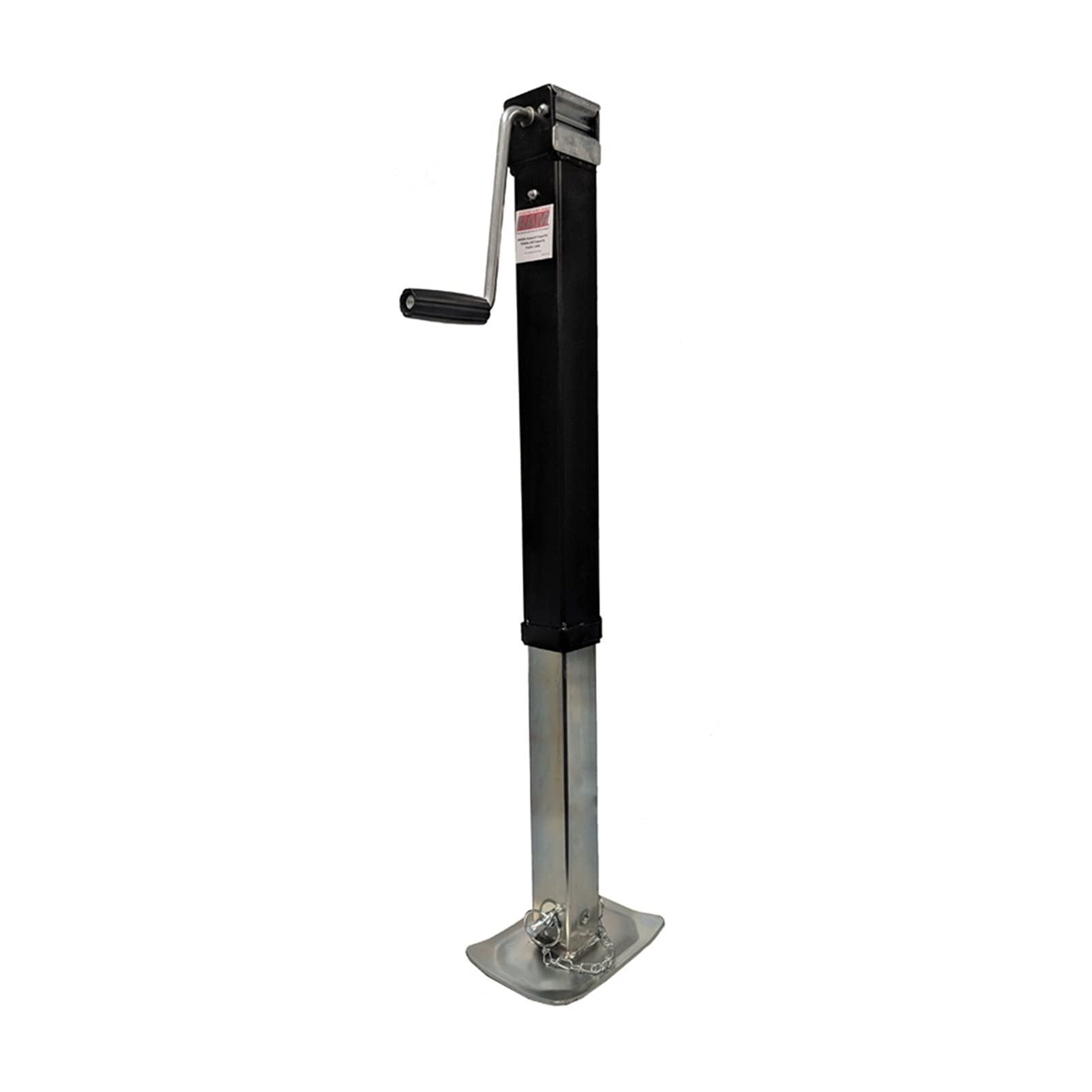 RIMOAL Heavy-Duty Trailer Jack Square Direct Welded Jacket, With Heavy Duty Utility Boat Trawler Thigh With Handle, Jack Stand 7000lbs Side Wind Super Load Bearing