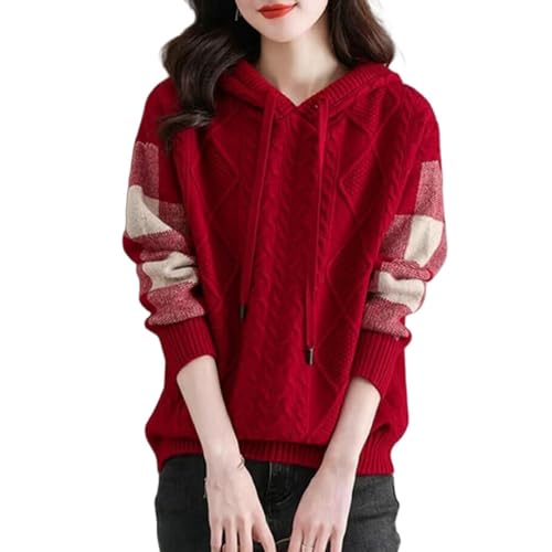 Pull à capuche décontracté thermique manches longues femme sous-couche hiver