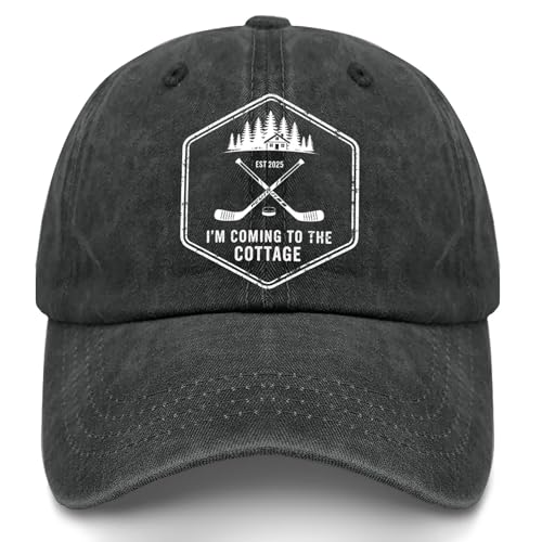 Im Coming to The Cottage Hat for Men Baseball Hat Funny Gifts for Women