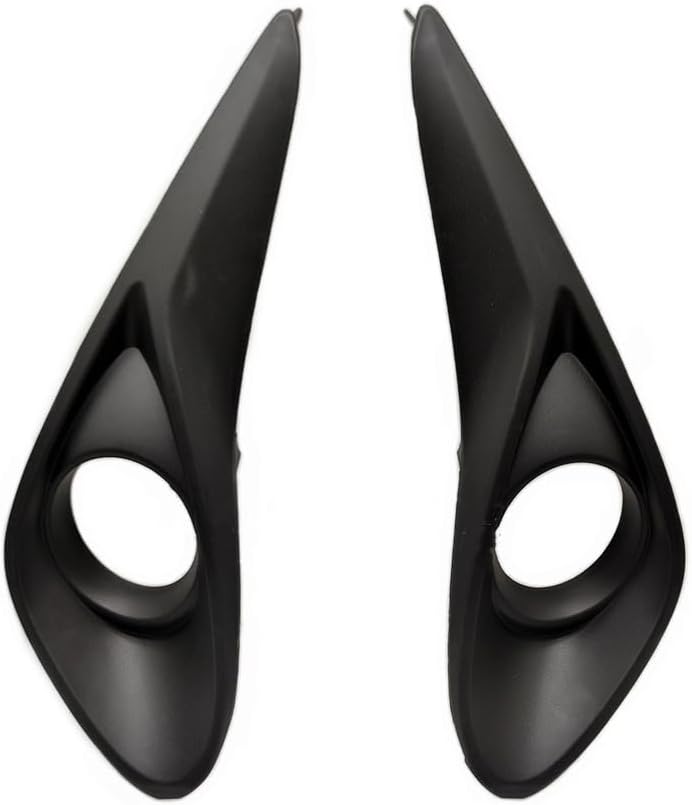 BAKUGO 1 Set Car LED Fog Light Assembly Halogen Front Bumper Lamp Harness Wiring Cover Grille for Toyota Aqua Prius 2018 2019-LED Set