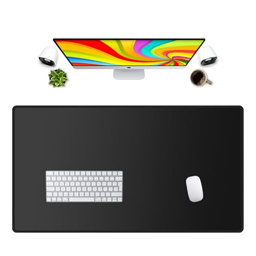Image of LL-COEUR XXL Black Mouse Pad Gaming Keyboard Mat Laptop Office Desk Mat (800 x 500 x 3 mm)