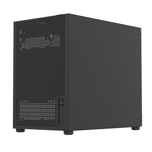 Image of Rosewill Micro ATX Mini Tower PC Case with Pre-Installed 400W Power Supply | Temper Glass Side Panel | Carrying Handle | 240mm Radiator Support | 2 x USB 3.0 | 1 x 120mm PWM Rear Fan | FBM-Z3-400