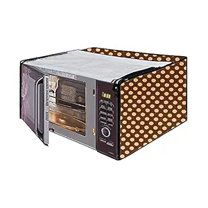 Nitasha Waterproof Dust-Proof Microwave Oven Cover for LG 21 L All in One Convection Standard (MC2146BL.DBKQILN)
