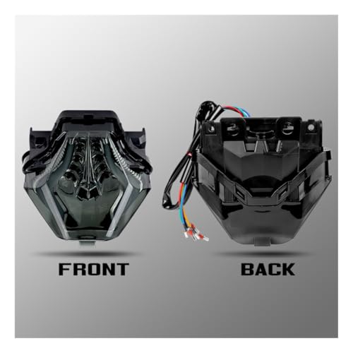 Feu stop moto LED 12V avec clignotants intégrés pour optimiser votre visibilité nocturne - 4