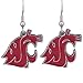 NCAA Washington State Cougars Dangle Earrings