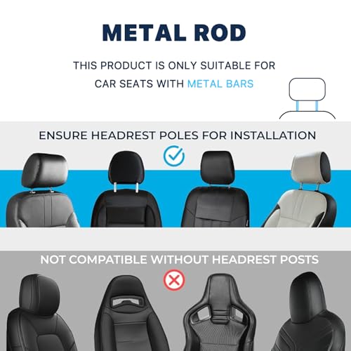 Auto Tisch für Rücksitz Beifahrer, Schreibtisch mit Getränkehalter und Handyhalter, Multifunktional Esstisch für Kinder Erwachsene Klappbar Einstellbar， Belastbarkeit 15-20 kg