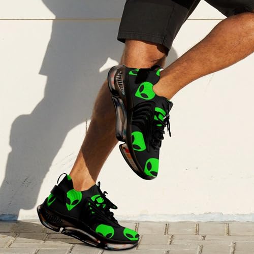 Cute Alien Mens Running Shoes Lightweight Sport Shoes Fashion Athletic Shoes Sneakers for Gym Hiking4