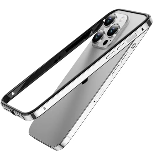 Coque iPhone 12 Pro Max en aluminium argent de haute protection