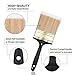 Bates- 4 Inch, Soft Tip Paint Brushes for Walls, Trim Paint Brushes, Stain Brush, Paint Brushes for Painting Walls, Oil Paint Brush