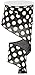 Ex=pressions Polka Dot Wired Edge Ribbon (2.5", Black White) - 10 Yards : RG158802
