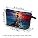 YULUENZE Lighthouse Gift Storm Beacon Makeup Bag Cute Small Organizer Bag with Zipper Lighthouse in Storm Print Cosmetic Bag Birthday Gifts for Women Friends