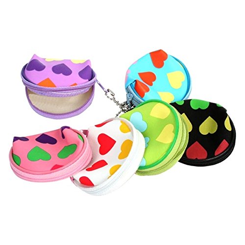 Anniversaire Kermesse Pack de 12 Mini Porte Monnaie Zippes pour Enfants 6 cm Anniversaire Fille