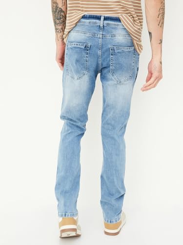 Image of Max Men's Slim Fit Mid Rise Jeans