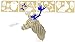 Quay- Deer Head Woodcraft Construction Kit FSC construcción, Color marrón (R001)
