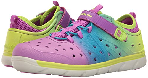 image for Stride Rite Made 2 Play Phibian Sneaker Sandal Water Shoe (Toddler/Lit