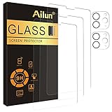 Ailun 3Pack Screen Protector for iPad Pro 2020 & 2021 [11 inch] + 2 Pack Camera Lens Protector,Tempered Glass Anti-Scratch Case Friendly