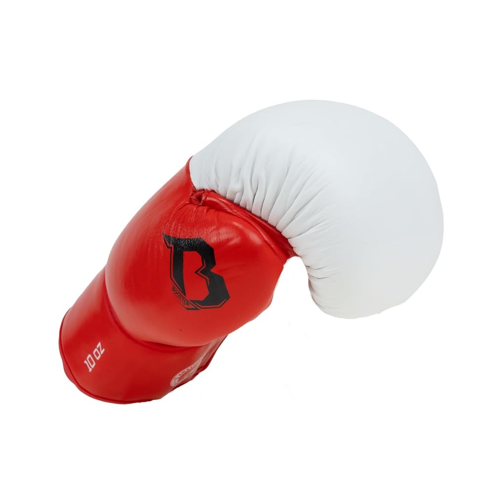 Booster - Guanti da boxe – Thunder Series 3 – Rosso/Bianco – 16 oz