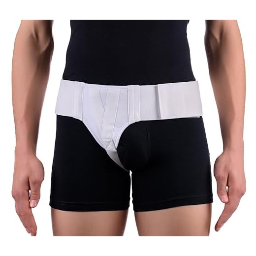 FlexaMed Right Side Inguinal Groin Hernia Truss - Medium