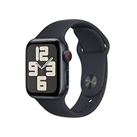 Apple Watch SE (2ª generazione, 2023) GPS + Cellular 40mm Smartwatch con cassa in alluminio color...