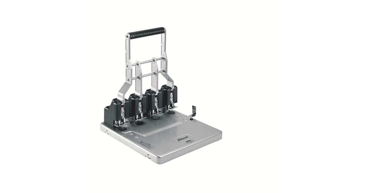 Rexel HD4150 Ultra Heavy Duty 4 Hole 150 Sheet Punch 2101235