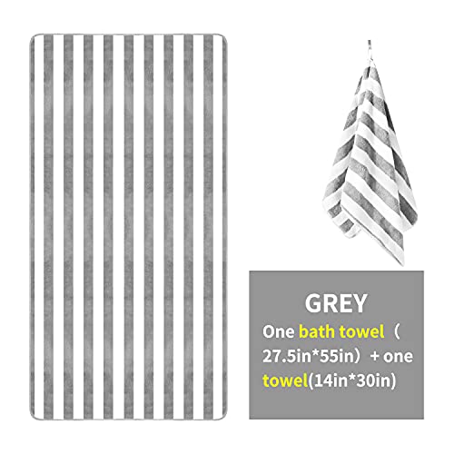 Olester Microfiber Bath Towels 4 Colors For Shower Pool Beach Bathroom Super Absorbent,Soft,Quick Dry,Lightweight,Plush #TOP4