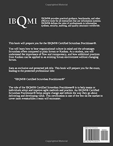 IBQMI Certified Scrumban Practitioner®: The official training material