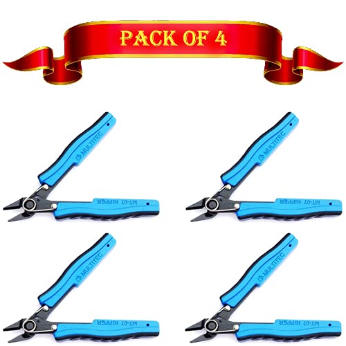 MULTITEC 07 Nipper | Wire Cutter | Alloy Steel | Long Handle | Pack of 4 (B09HHJCJRK) Amazon Price History, Amazon Price Tracker