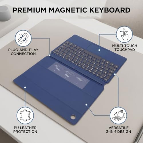Teclado para IdeaPad Duet 3i Gen 8 Goshyda para trabajar en cafeterías con panel multitáctil 3