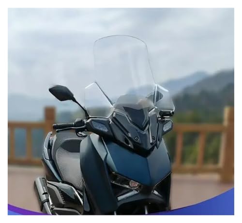 Extension bulle XMAX300 déviation optimale du vent pare-brise transparent