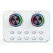 DEKKRYNFV Voice Changer Dispositivo Con 4 Effetti Sonori Piccolo Live Broadcast Microfono palmare Effetti Macchina Karaoke Live Card Voice Changer immagine