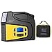 Produktbild EWQG-Pfanne 12V Gleichstrom Luftkompressor Reifenfüller rutschfeste Auto Reifenpumpe mit LED-Notlichtern, Tragbarer Reifenfüller für Autoreifen, Fahrräder und Bälle (Farbe : Digital Display Version)