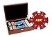 DA VINCI 200 Custom Poker Chips with Wooden case and Cards - 11.5 Gram Chips Monogrammed