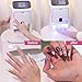 QUGURLID Nail Art Printer Machine,w/Touch Screen Display,3D Digital Nail Printer Manicure Salon Set,Mobile Nail Printing Machine