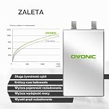 OVONIC 6s Lipo akumulator 1300 mAh 22,2 V 120C z wtyczką XT60 do RC FPV helikopter samolot quadcopter hobby racing (2 szt.)