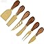 6 Gold Cheese Set